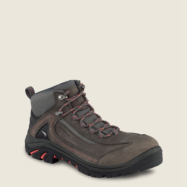 Vandrestøvler Dame - Red Wing Trades - 5-Inch Waterproof Safety Toe - Mørkegrå - NUEGXS-798